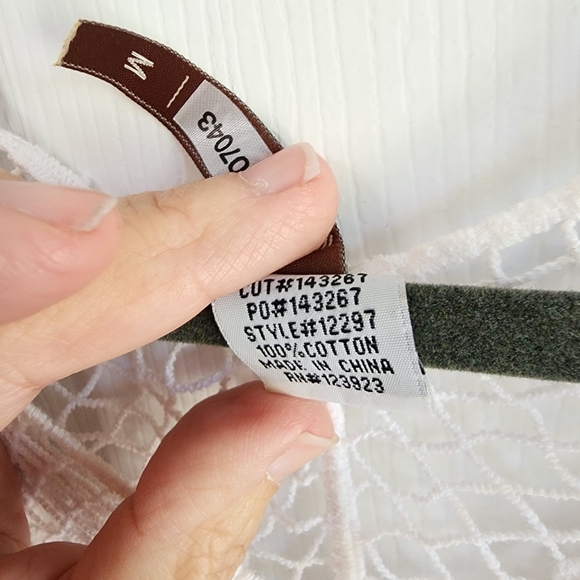 XCVI Womanʻs Crochet Knit Sweater - Picture 4 of 7